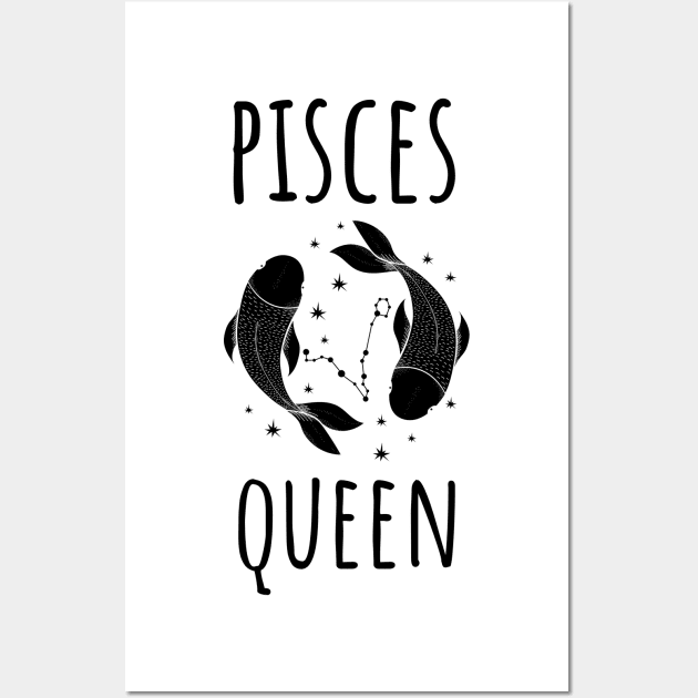 pisces queen Wall Art by juinwonderland 41